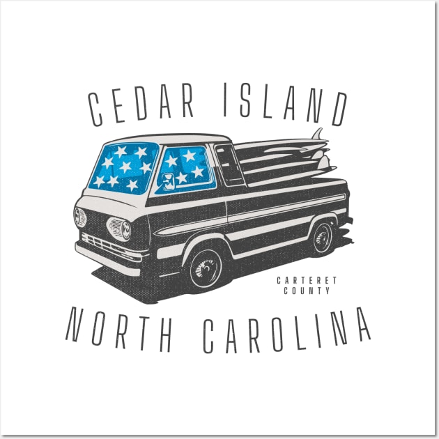 Cedar Island Summertime Vacationing in NC Wall Art by Contentarama